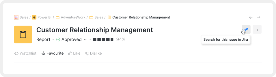 Jira integration in Dawiso.png